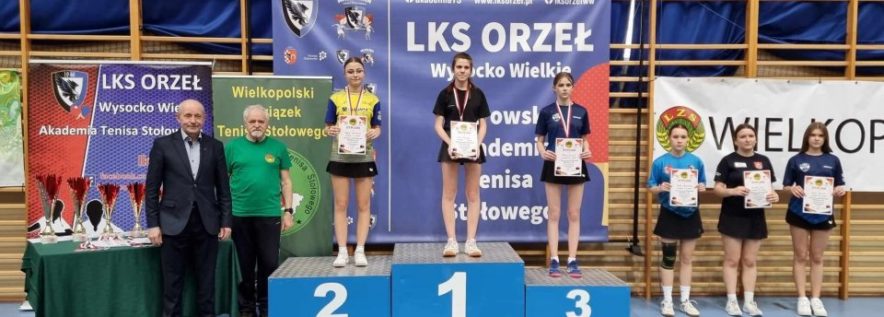 Obornicki powiat na 6 miejscu pośród powiatów z Wielkopolski w tenisie stołowym