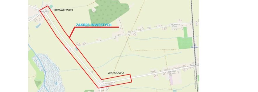 Uwaga! Prace drogowe na trasie Kowalewko-Wargowo