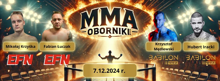 Zawodnicy MMA Oborniki na dwóch wielkich galach!