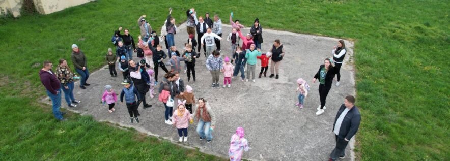 Wielkanocny zajączek w Maniewie