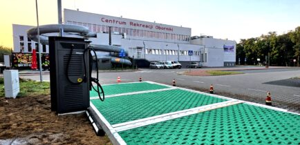 Nowa stacja ładowania pojazdów elektrycznych przy Centrum Rekreacji Oborniki