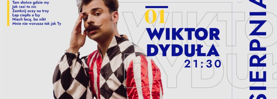 Gwiazdy w Parku OOK: Wiktor Dyduła na żywo w Obornikach