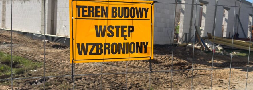 Budowa sali gimnastycznej przy Szkole Podstawowej w Chrustowie