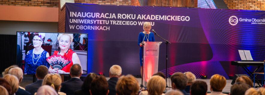 XV jubileuszowa inauguracja roku akademickiego UTW w Obornikach