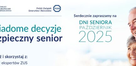 Dni Seniora w ZUS – Sprawdź, co się będzie działo w Twojej okolicy!
