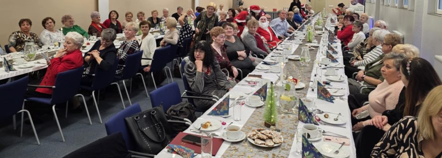 Wigilia Seniorów w Centrum Rek
