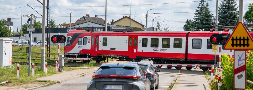 Przejazd kolejowy na ul. Kowan
