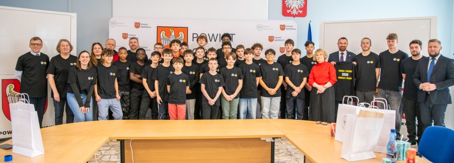 Wizyta francuskiego klubu z Mennecy w Obornikach