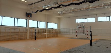 Aktualności - Hala sportowa w Chrustowie prawie gotowa – czekamy na prace zewnętrzne