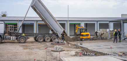 Aktualności - Trwa budowa PSZOKu