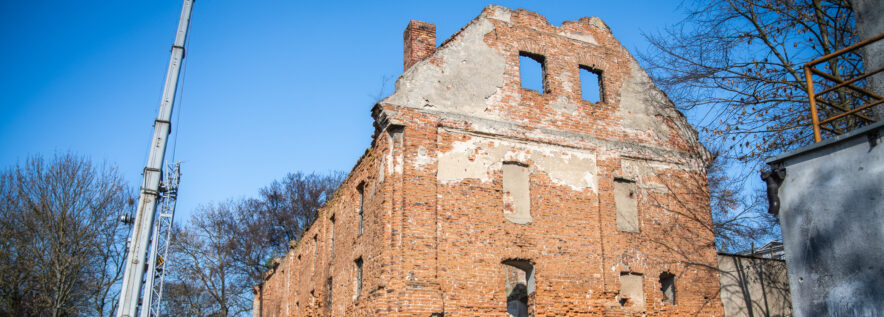 Rozpoczęły się prace porządkowe przy „Klasztorku”