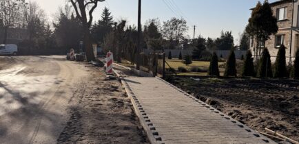 Aktualności - Trwają prace w Bogdanowie