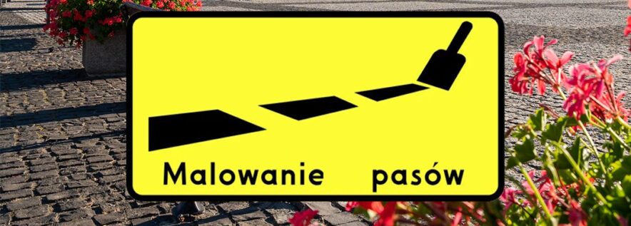 Uwaga! Trwa odświeżanie linii miejsc parkingowych