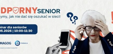 Aktualności - Webinar dla Seniorów: Odporny Senior. Uczymy, jak nie dać się oszukać w sieci!
