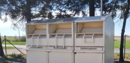 Aktualności - Kolejne pojemniki na odzież używaną w mieście Oborniki