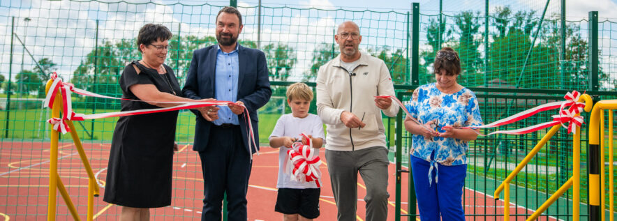 Rożnowo ma nowe boisko i bieżn