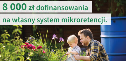 Aktualności - Zbieraj deszczówkę i oszczędzaj wodę. Rusza nowy program dotacji
