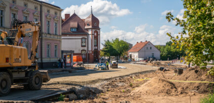 Aktualności - Dlaczego rondo ma taki poziom i co dalej z ul. Ks. Szymańskiego?