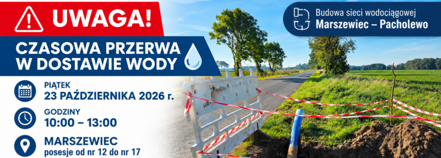 Marszewiec  czasowa przerwa w 
