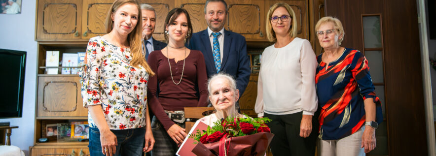 100 urodziny pani Agnieszki