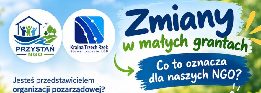 MAŁE GRANTY – CO SIĘ ZMIENIŁO?